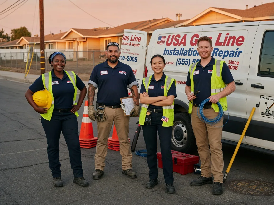 Gas Line Installation company in Campbell, MN